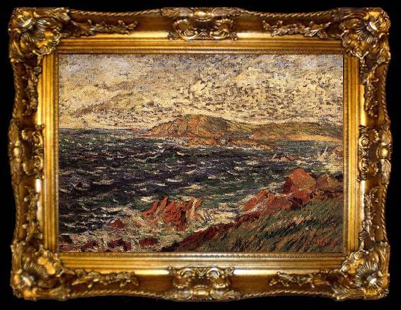 framed  Paul Signac Sea breeze, ta009-2